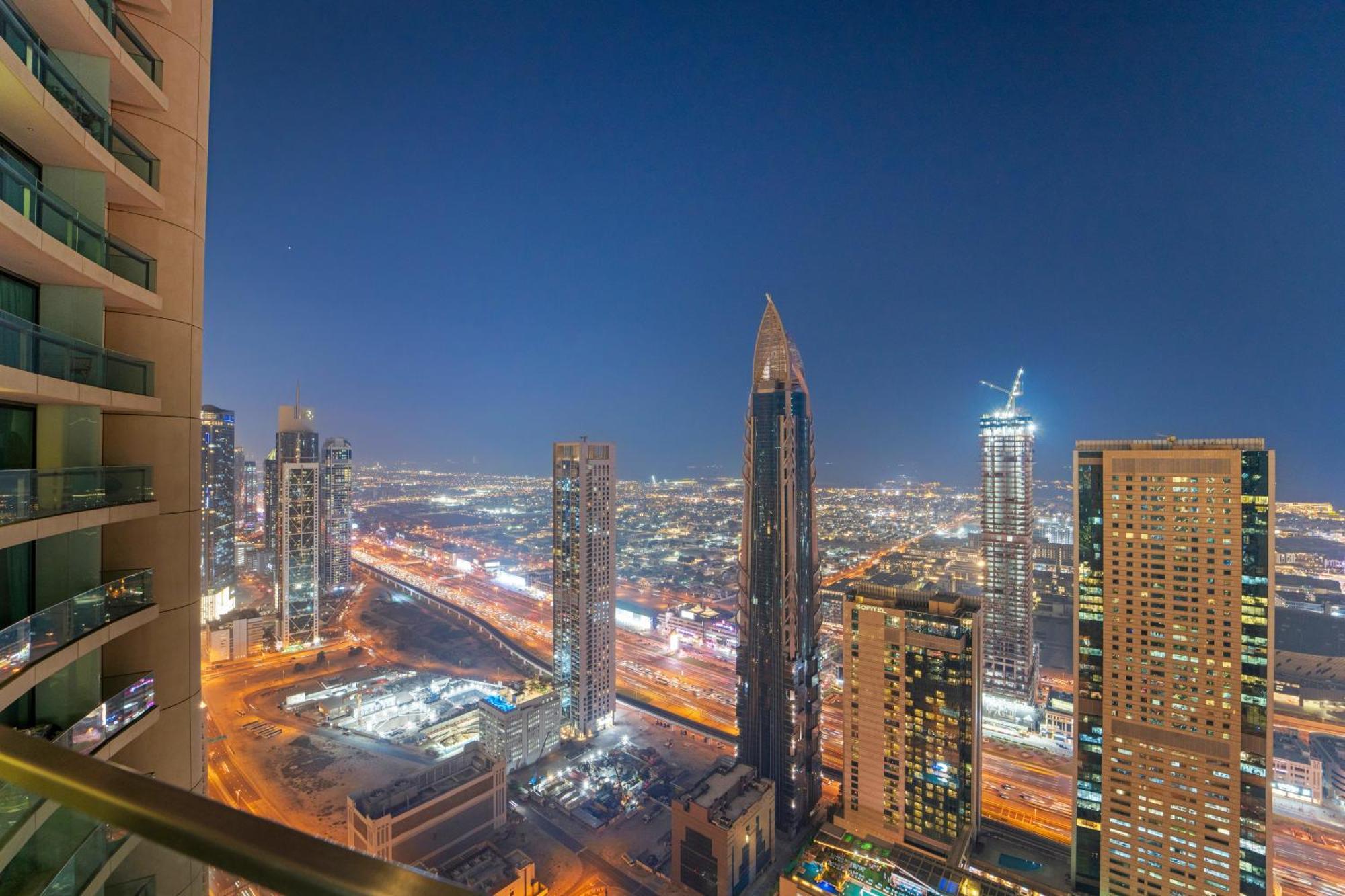 First Class 2Br With Full Dubai Skyline & Sea View 外观 照片