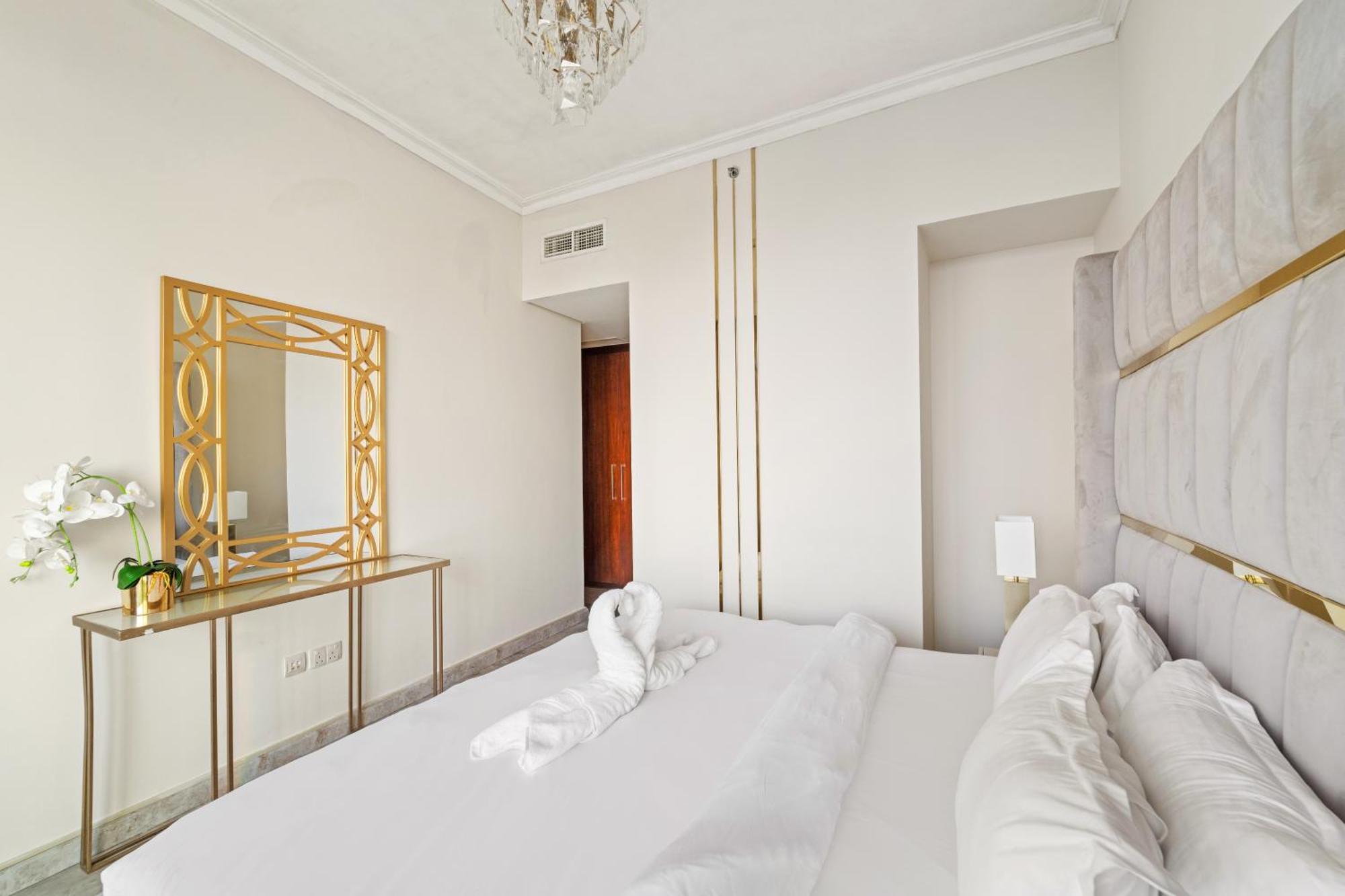 First Class 2Br With Full Dubai Skyline & Sea View 外观 照片