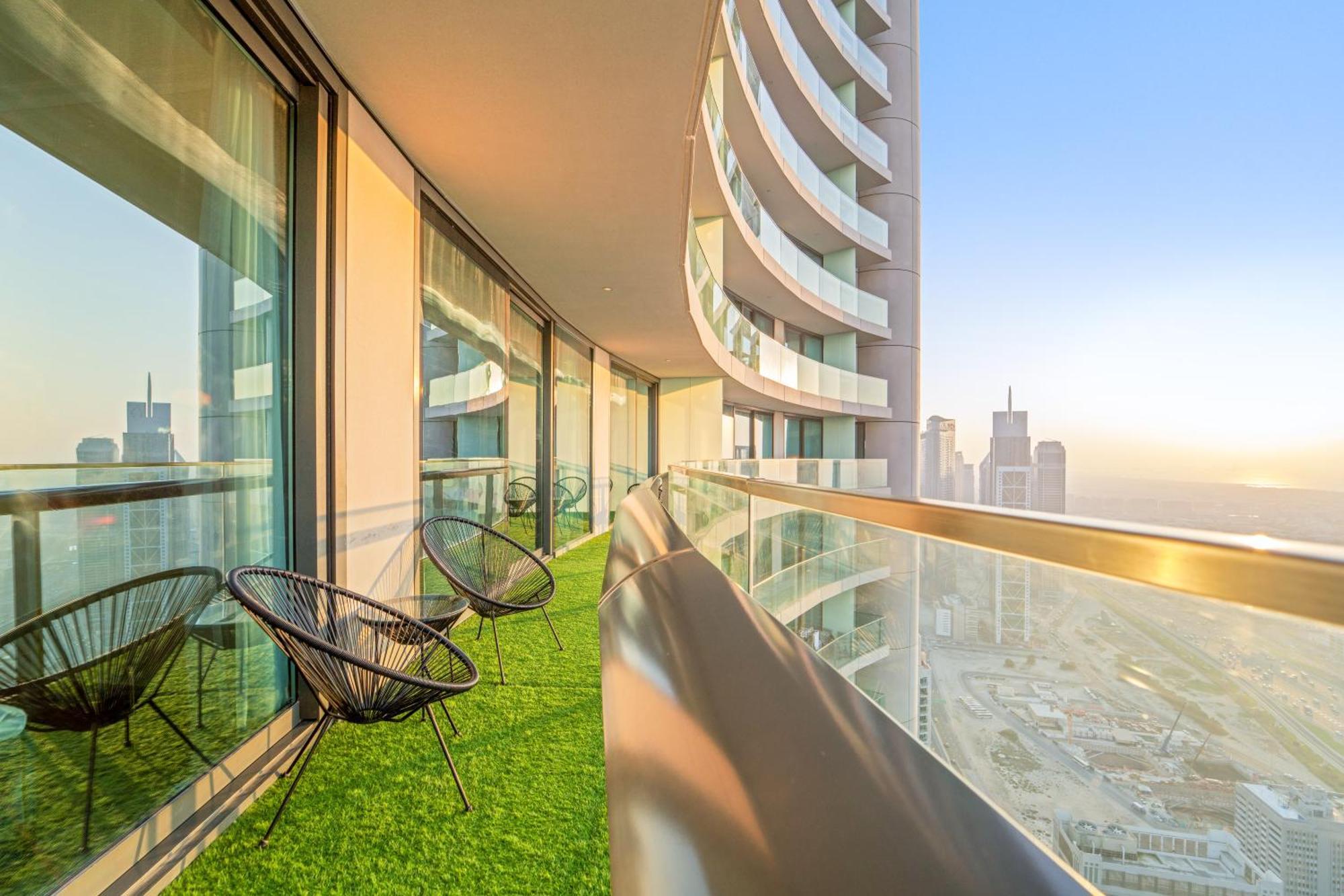 First Class 2Br With Full Dubai Skyline & Sea View 外观 照片