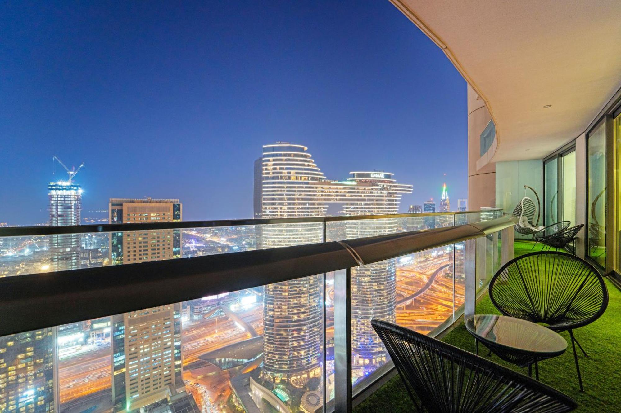 First Class 2Br With Full Dubai Skyline & Sea View 外观 照片